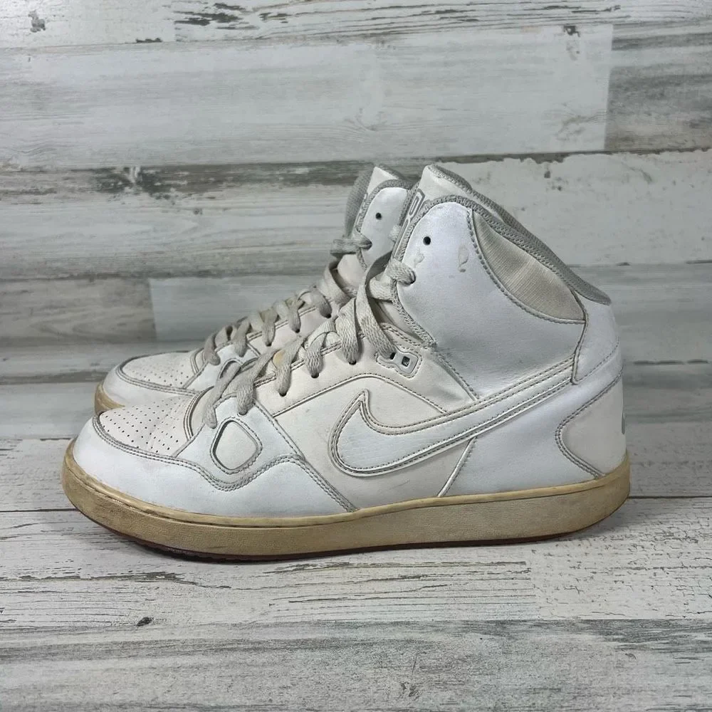 Nike Mens Son of Force Midrise Trainer Sneaker Athletic Shoes White Size‎ 11.5